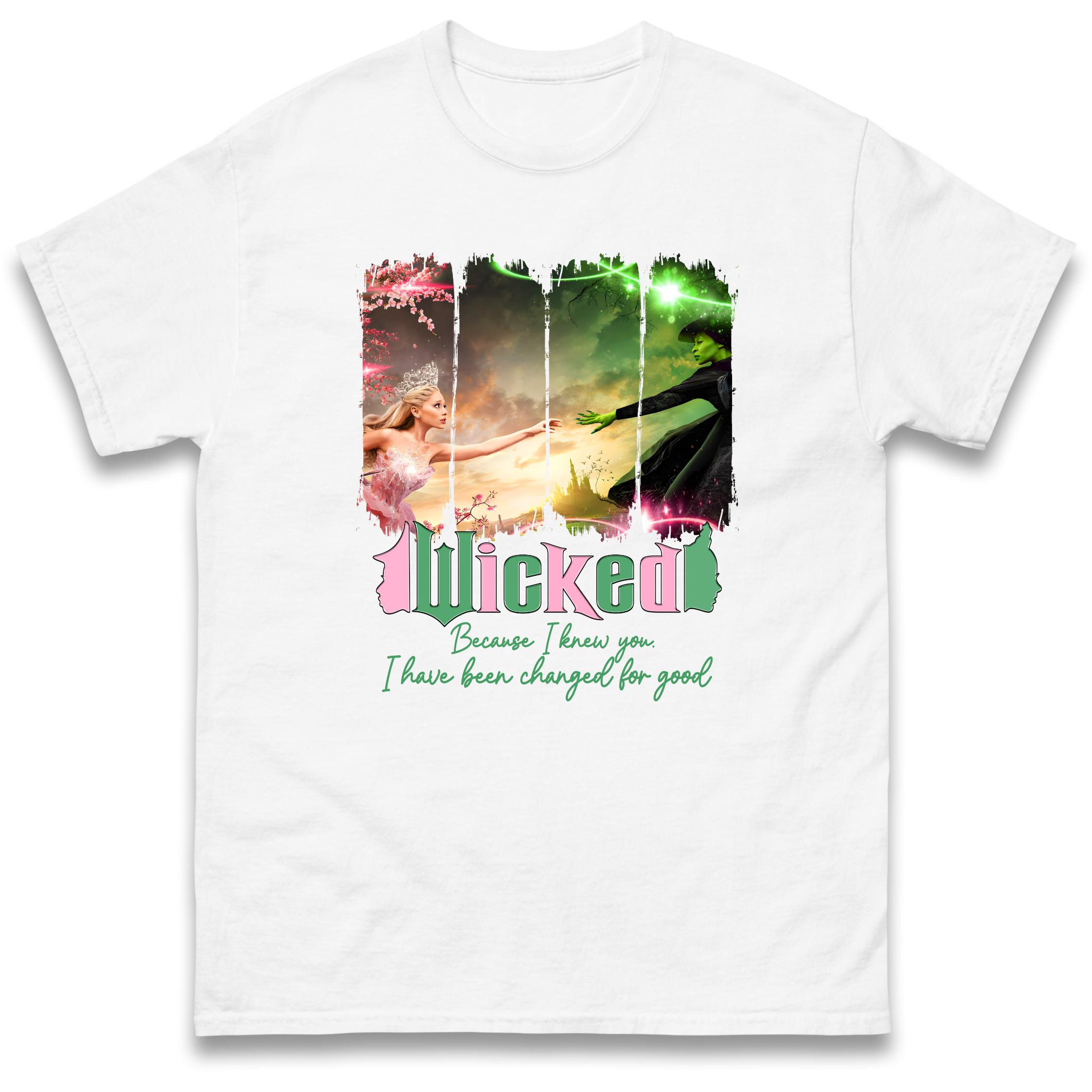 Wicked Because I knew You Mens T Shirt Womens Tops Tees 3XL
