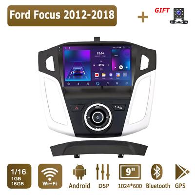 Android Autoradio Voor Ford Focus 2012-2018 Multimedia Speler Head Unit Stereo GPS Navigatie BT WIFI 1+16GB