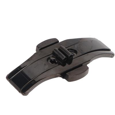 Uhrenarmband Schließe Professionelle Legierung Stahl Faltbares Uhrenarmband Schnalle Ersatz Schwarz
