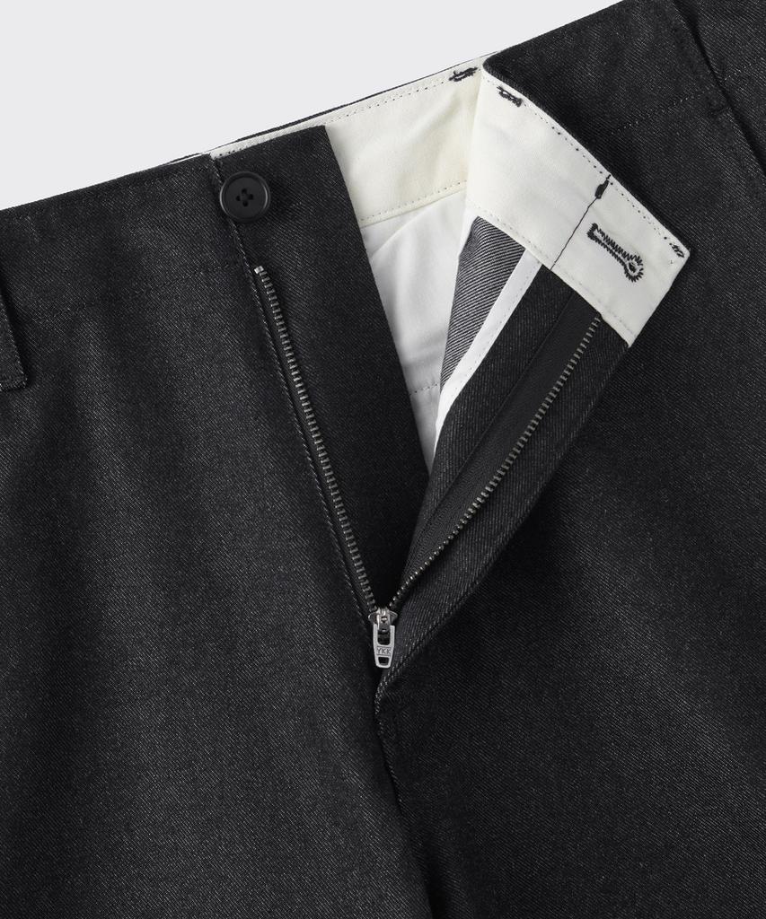 MUSINSA STANDARD Denim-Like Officer Pants [Black]