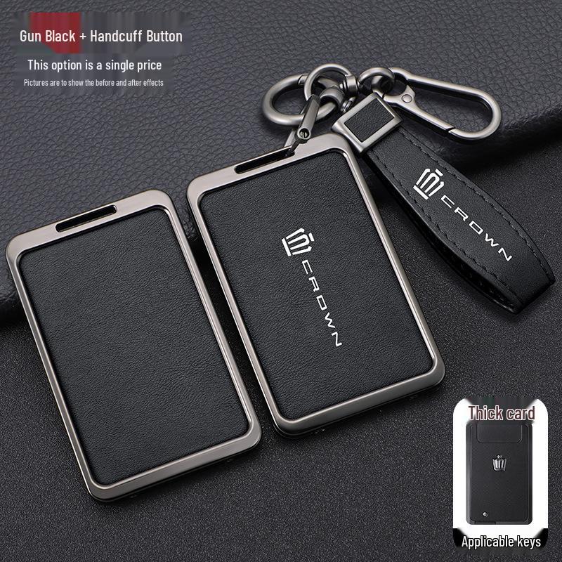 12/13/14th Gen Crown Car Key Case: Protective Remote Control Shell with Buckle