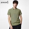 Men's 100% Cotton Half-Zip Polo T-Shirt
