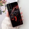 For Huawei Y7a Case PSmart 2021 Cute Cat Fashion Painted Cover Soft Slim Phone Case For Huawei P Smart 2021 Y 7a HuaweiY7a Shell