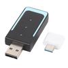2 In 1 Support for CarPlay Wired To Wireless Adapter Support for Android Auto Bluetooth 5.0 WiFi Plug and Play Car