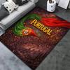 Portugal National Football Team Carpet Rug for Living Room Bedroom Home Sofa Decoration,Kids play Non-slip Floor Mat