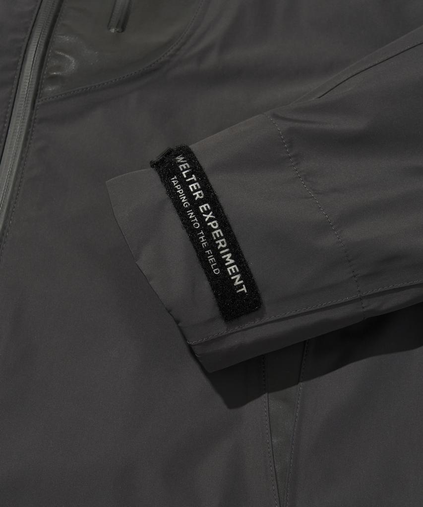 Welter Experiment Wol029_3Layer Nut Hood Shell Jacket_Charcoal