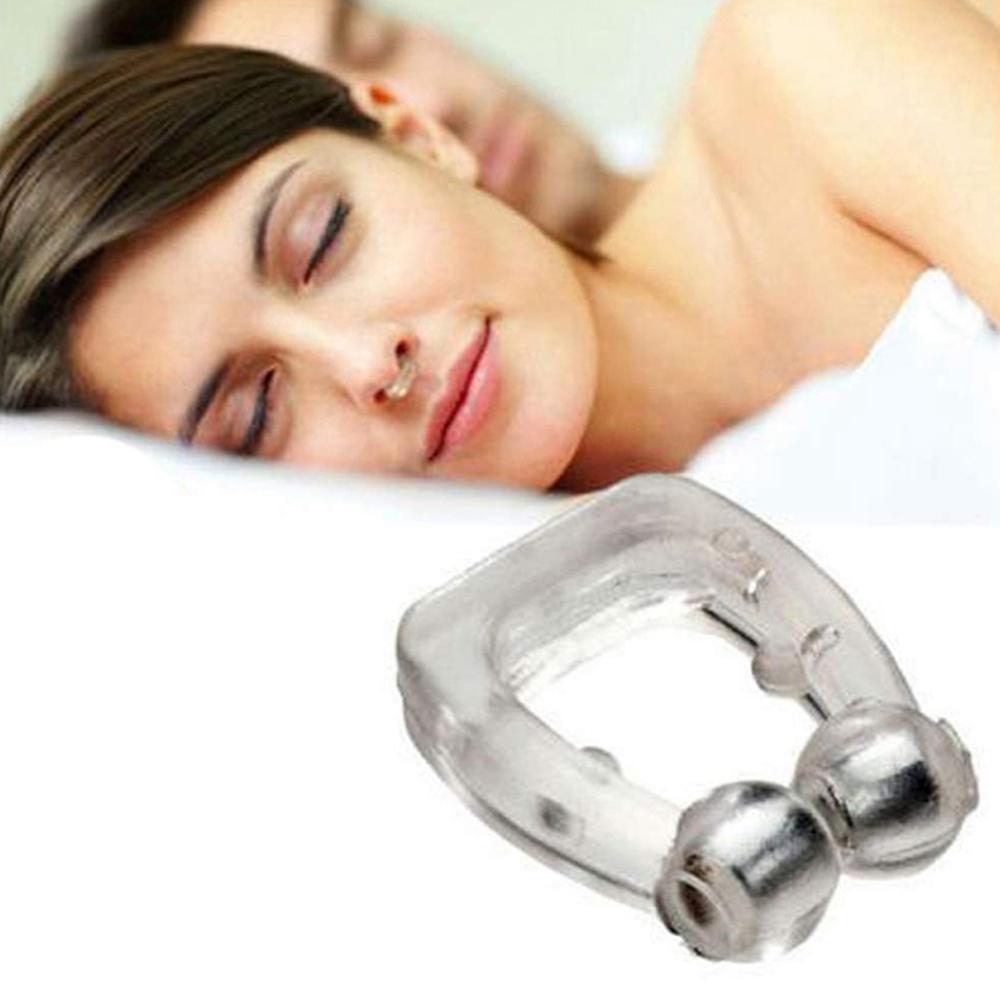 1Pcs Magnetic Silicone Nose Clip For Men Anti-Snoring Professional Comfortable Stop Snore Mini