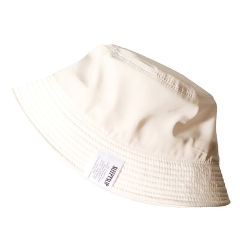 SLEEPYSLIP SATIN WEISSER BUCKET HAT