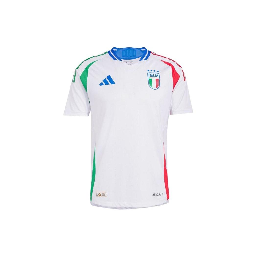 adidas Italy 24 Authentic Away Jersey Asia Sizing  White  Men s IN0659 S