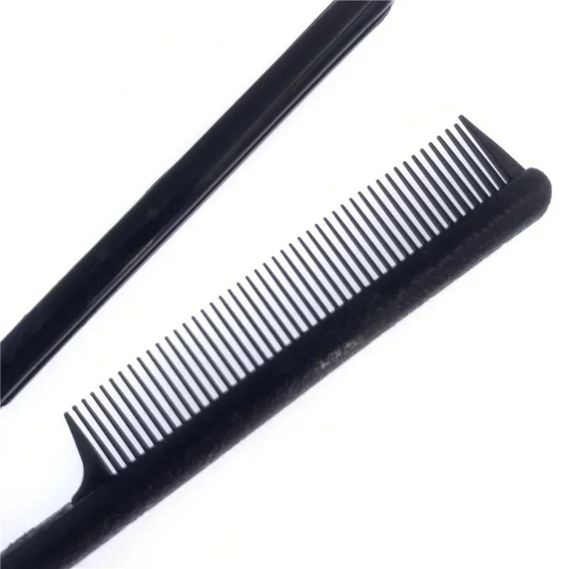 Friseurkamm V-förmiger Kamm Haarsortierkamm Glättungskamm Clip Stylingkamm Glättungskamm Haarwerkzeuge Heimverteilungskamm