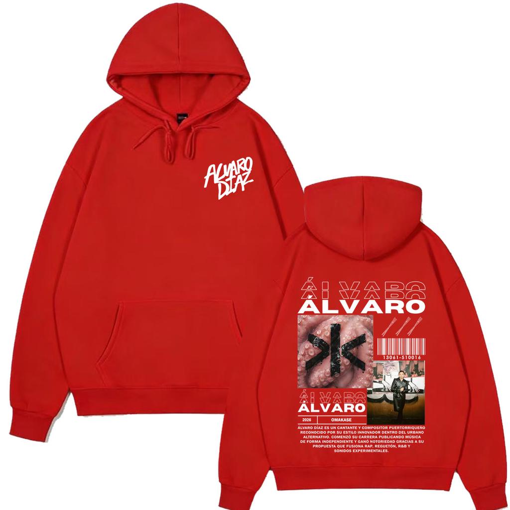 Alvaro Diaz Omakase Album  Tour Merch Hoodie Men Women Fashion Clothing Pullover Winter Loose Casual Oversized Sweatshirts