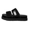 UGG Comfortable Thick Sole Rubber Bottom Silent Slide Sandals Women sandals Black 1129210-BLKS
