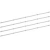 2meters 2mm Stainless Steel Bracelet Chains Bulk Never Fade PVD Necklace Ball Bead Chains for Diy Bracelet Jewelry Accessories