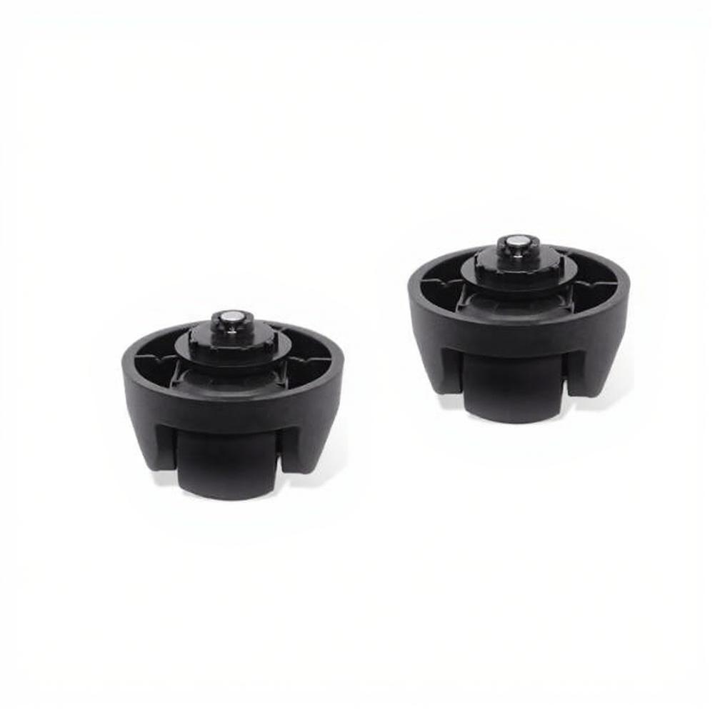 Front Caster Assembly Sweeper Replacement Part For Daily Floor Cleaning As Shown Silent Operation Design Built-in Bearings