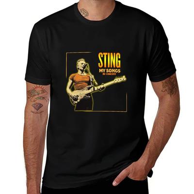 NOUVEAU T-shirt STING TOUR MY SONG TOUR Léger pour la Course à Pied et le Sport