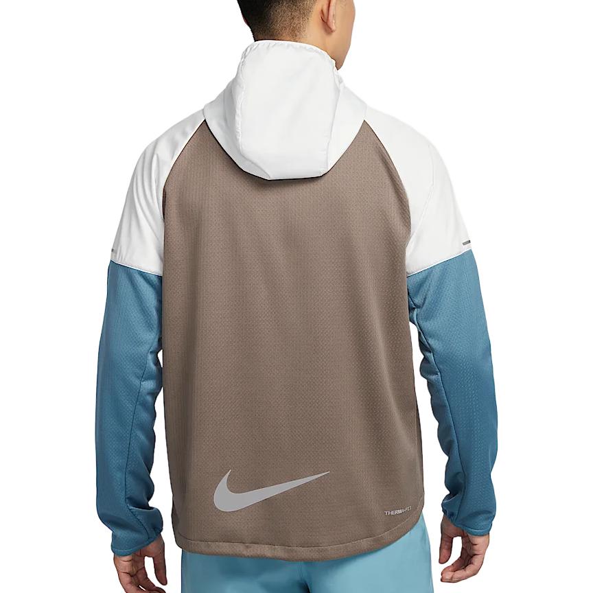 Nike FW25 Running Series Fashion Minimalist Comfortable Long Sleeve Jacket Men Jackets White Blue Khaki HV8222121