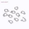 18K Gold Plated Hinged Necklace Enhancer,For Jewelry Making Supplies Pendant Bail Clasps Connector Fastener DIY Accessories