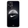 Phone Case - MANIACASE - Xiaomi Redmi 13C 5G - TPU Silicone - Black - Nike Moon Pattern