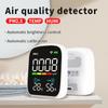 Портативний WIFI Тестер якості повітря APP Control PM2.5 CO2 Аналізатор забруднення повітря Тест вимірювач температури Вологість Інфрачервоний датчик