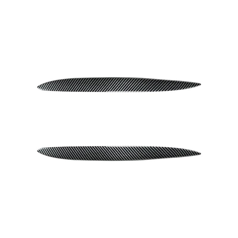 Front Headlight Eyebrow Cover For Mazda MX-5 NC Miata 2009-2015 Front Head Lamp Trim Carbon Fiber Carbon Fiber Pattern