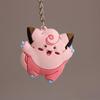 Soft Silicone Keychains Charmander Bulbasaur Sandshrew PVC Charms Cute Cartoon Anime Keyrings Kids Toys Gift