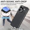 Stand Case for iPhone SE (2022)/(2020)/8/7 PU Leather Phone Cover with Straps/Zipper