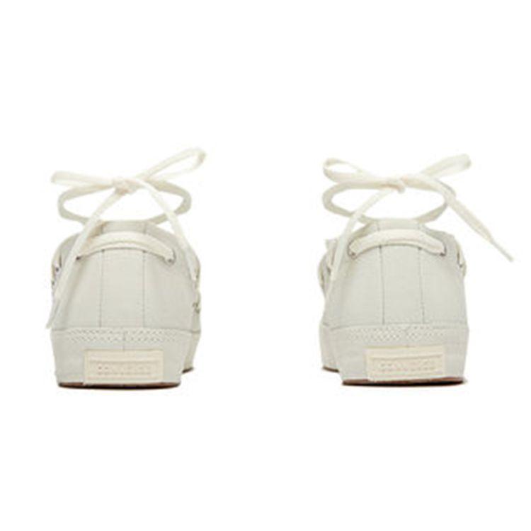 Converse Chuck Taylor All Star Lace-Up Comfortable Breathable Low-Top Canvas Shoes Women Sneakers White 563505C