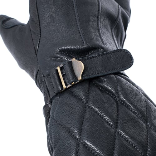 KOMINE Cycling Bike Unisex Adult EK-218 Neo Retro Electric Heat Gloves Black L