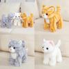 Cute Striped Cat Plush Doll For Kids Baby Gift Animal Stuffed Toy