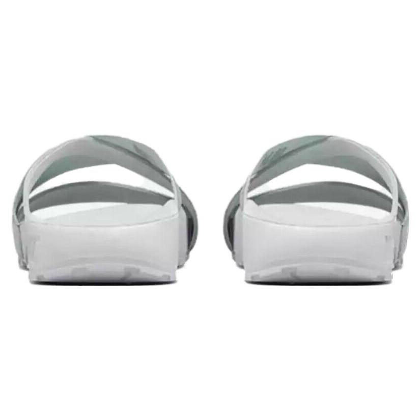 New Nike Slip Resistant Slide Slippers Unisex White 849756-100