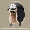 Hat Male And Female Pilots Lei Feng Hat Northeast Cycling Ear Protection Fleece Windshield Thickened Warm Hat