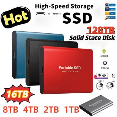 High-Speed 1TB/2TB SSD Solid-State Drive for Mobile Expansion