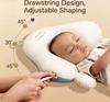 Newborn Baby Sleep Pillow – Head Shaping & Hugging Design for Comfort, Prevents Flat Head Syndrome, Portable Infant Cushion