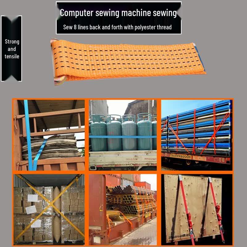 Longdai 5-Ton Heavy-Duty Cargo Tie-Down Strap