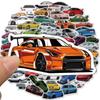 102050 100Pcs Racing Car Stickers Skateboard Bike Motorcycle Travel Luggage Toy Cool Vinyl Decal Jdm Sticker Bomb For Kids