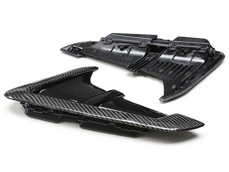 Carbon Fiber/Gloss Black Fender Vents for BMW X3 G01/G08, F97 X3M, X4, and X4M