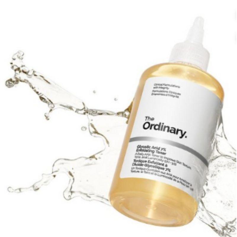 The Ordinary Glycolic Acid Seven Percent Exfoliating Toner Skin Smoothing Brightening Toner 240ml