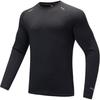 Slim Fit Rund Hals Genser Raglan Bokstavlogo Langermet Strikkegenser Herre topper Basic-Svart 152445405-2