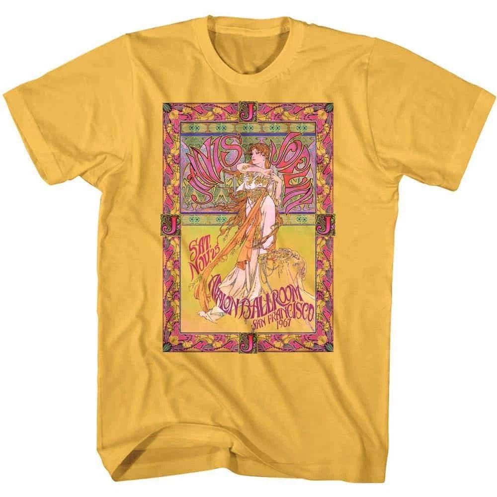 Janis Joplin Avalon Ballroom Men s T Shirt M