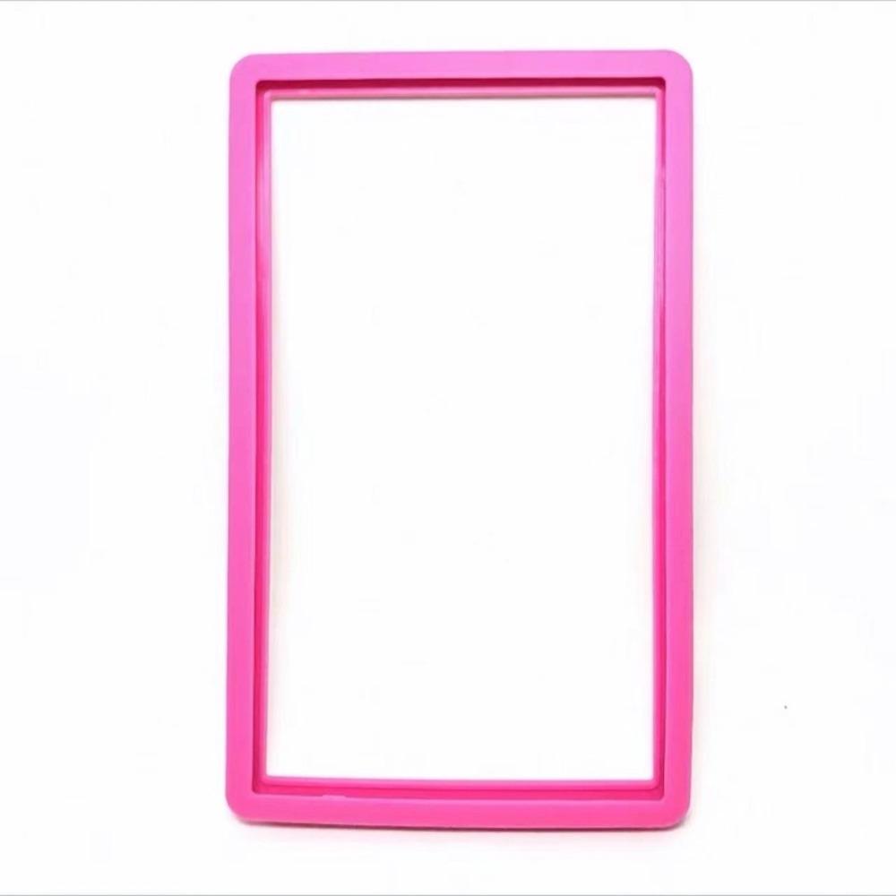 

Upgraded PSA Rating Card Soft Case Silicone Tight Fit 35PT Protective Case Shock Absorption Matte Card Holder Drop-resistant розовый