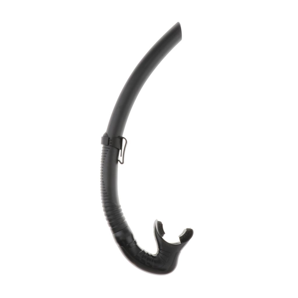 Swimming Snorkel Disposable Flush Valve Breathing Tube Food Silicone