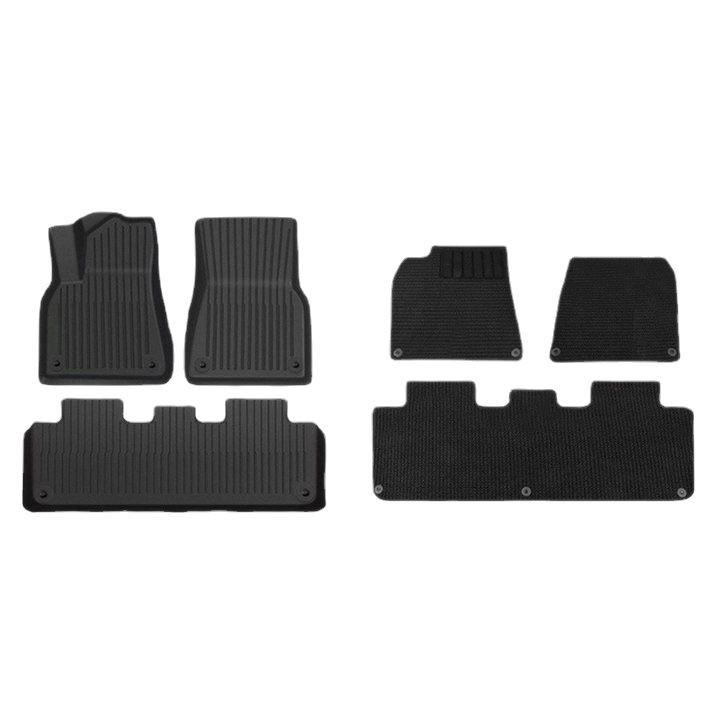 Tesla Model 3/Y Floor Mats & Trunk Mat Set - New Version
