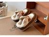 Winter 2025 Children's Cute Double-Layer Fleece-Lined Cotton Shoes for Boys and Girls