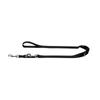 Hunter adjustable dog leather leash London black 10/200