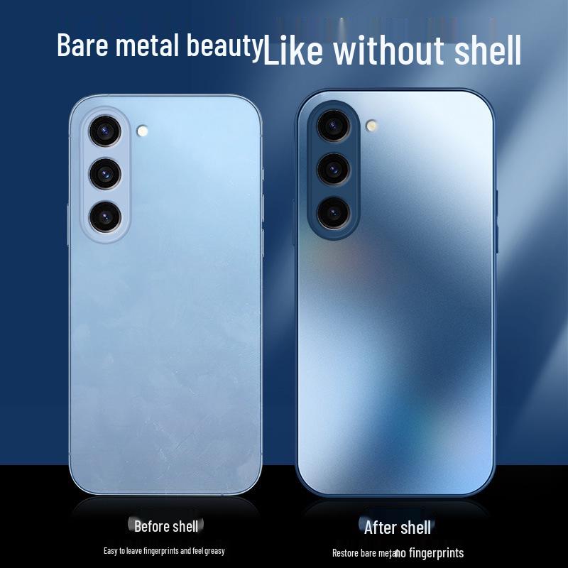 Frosted Glass Full Coverage Anti-Drop Phone Case for Samsung S24/S24+