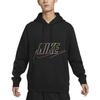 Nike Letter Logo American Vintage Embroidered Hooded Pullover Sweatshirt Fleece Warm Casual Cuffed Knit Sports Long Pants Set DX0542-010+DX0796-010