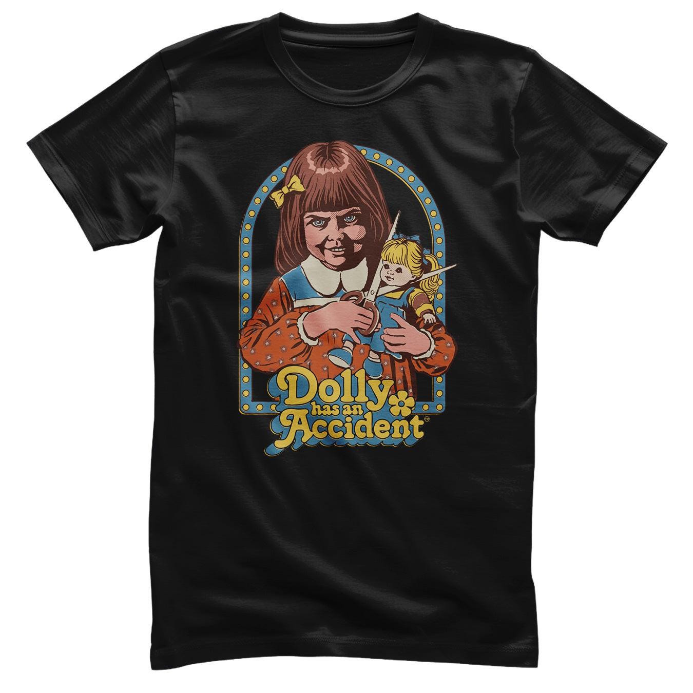 Officially Licensed Steven Rhodes Dolly Has An Accident Mens T-Shirt XXL