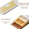 1pc 2.3mX12cm  Wall Edge Strip Stickers Self Adhesive Waterproof Baseboard Wallpaper Border Wall Sticker Bedroom Wall Decoration