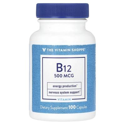 B12, 500 Mcg, 100 Kapseln