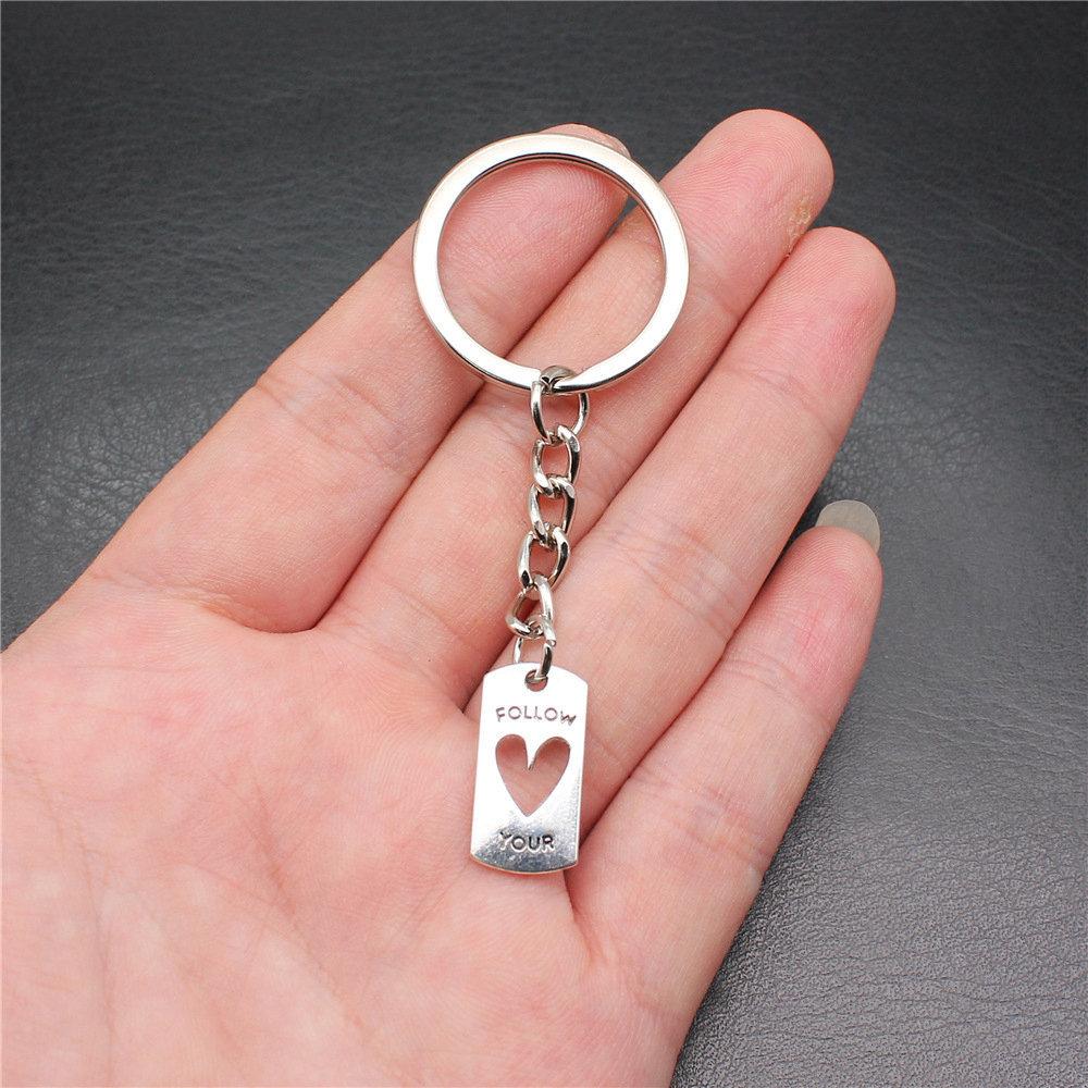 I Love Letter Tags Heart Keychain for Girls New Arrival Japanese Style Birthday Gift Korean Style Car Key Ring